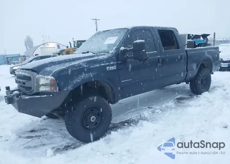 2001 Ford F-250 Lariat/Xl/Xlt z USA, uszkodzony, nr VIN 1FTNW21F01EB14474